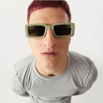 Komono Sunglasses Lana Moss, grün getönte Gläser, style